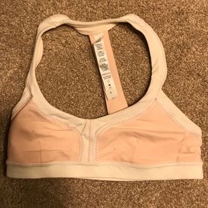 Lululemon Athletica Sports Bra Size 4 Light pink